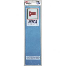 Sky Blue Gala Crepe Paper P1