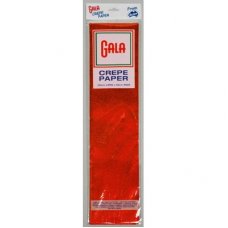 Metallic Red 100cm x 50cm Gala Crepe Paper P1