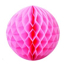 FiveStar Honeycomb Ball Classic Pink 25cm P1