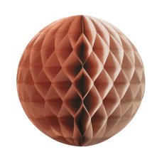 FiveStar Honeycomb Ball Metallic RoseGold 25cm P1