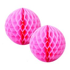 FiveStar Honeycomb Ball Classic Pink 15cm P2