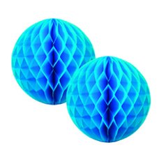 FiveStar Honeycomb Ball Electric Blue 15cm P2