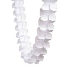 FiveStar Honeycomb Garland White 4m P1