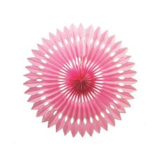 FiveStar Hanging Fan Classic Pink 24cm P1
