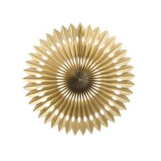 FiveStar Hanging Fan Metallic Gold 24cm P1