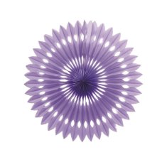 FiveStar Hanging Fan Lilac 24cm P1