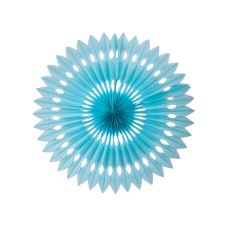 FiveStar Hanging Fan Pastel Blue 24cm P1