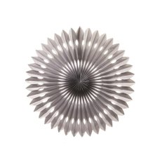 FiveStar Hanging Fan Metallic Silver 24cm P1