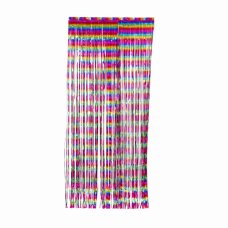 FS Curtains 90x200cm Metallic Multi