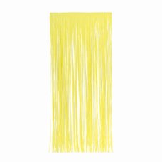 FS Curtains 90x200cm Matt Pastel Yellow