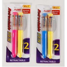 10-Colour Ball Pens P2