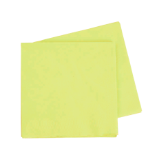 FiveStar Lunch Napkin 33cm Pastel Yellow P40