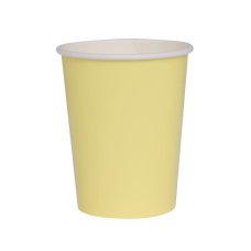 FiveStar Paper Cup Pastel Yellow 260ml P20