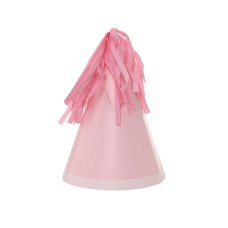 FiveStar Party Hat with Tassel Topper Classic Pink P10