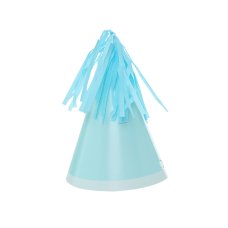 FiveStar Party Hat with Tassel Topper Pastel Blue P10