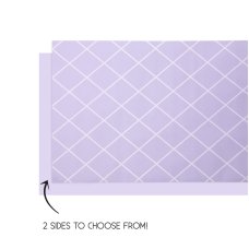 FiveStar Table Runner Reversible 4mx35cm Pastel Lilac P1
