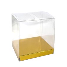 FiveStar Clear Favour Box Metallic Gold P10
