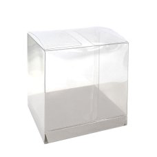 FiveStar Clear Favour Box Metallic Silver P10