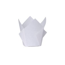 FiveStar Tulip Cupcake Case White P20