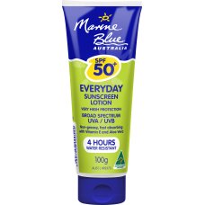 Marine Blue Everyday Sun Screen SPF 50+ 100g Tube
