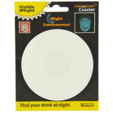Find at Night Visible 247 Coaster White Pk 1