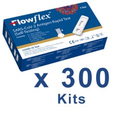 Rapid Antigen Test Kit Nasal Swab Flowflex P1 x 300 Kits