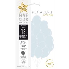PickABunch 30cm Balloon Matte White P18