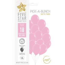 PickABunch 30cm Balloon Matte Pink P18