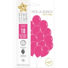 PickABunch 30cm Balloon Matte Fuchsia P18
