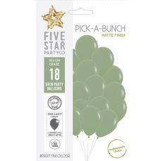 PickABunch 30cm Balloon Matte Eucalyptus P18