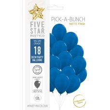 PickABunch 30cm Balloon Matte Royal Blue P18