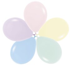 PickABunch 12cm Balloon Matte Pastel Assorted P20