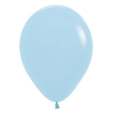 PickABunch 12cm Balloon Matte Pastel Blue P20
