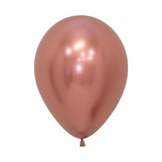 PickABunch 12cm Balloon Reflex Rose Gold P20