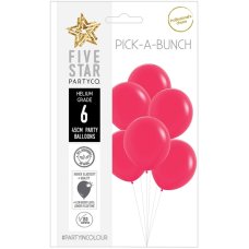 PickABunch 45cm Balloons Matte Raspberry P6
