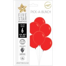 PickABunch 45cm Balloons Matte Red P6