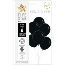 PickABunch 45cm Balloons Matte Black P6