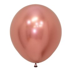 PickABunch 45cm Balloons Reflex Rose Gold P6