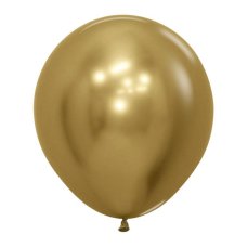 PickABunch 45cm Balloons Reflex Gold P6
