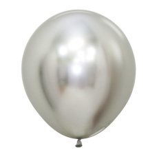 PickABunch 45cm Balloons Reflex Silver P6