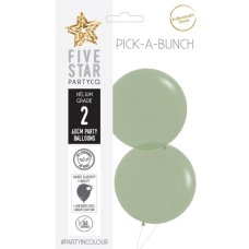 PickABunch 60cm Balloon Matte Eucalyptus P2