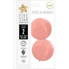 PickABunch 60cm Balloon Shimmer Rose Gold P2