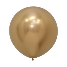 PickABunch 60cm Balloon Reflex Gold P2