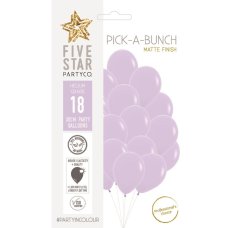 PickABunch 30cm Balloon Pastel Dusk Lavender P18