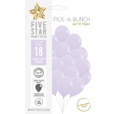 PickABunch 30cm Balloon Matte Pastel Lilac P18
