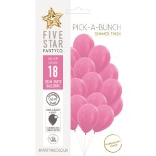 PickABunch 30cm Balloon Shimmer Pearl Fuchsia P18