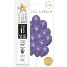 PickABunch 30cm Balloon Reflex Purple P18