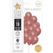 PickABunch 30cm Balloon Reflex Rose Gold P18