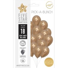 PickABunch 30cm Balloon Reflex Gold P18