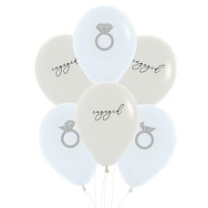 PickABunch 30cm Printed Engaged Ring P6